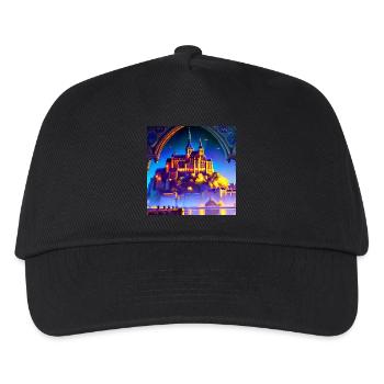 Mont Saint Michel - Dreamlike Castle - Kids’ Baseball Cap - black - Front