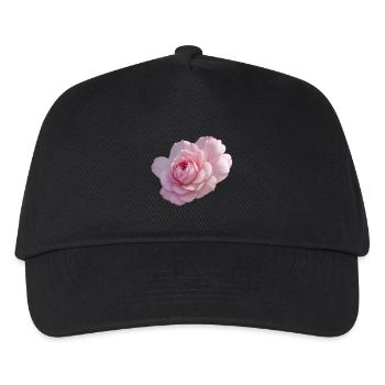 Rose Pink - Kids’ Baseball Cap - black - Front