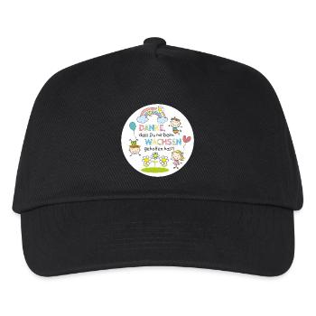 Thank you for helping you grow - Kita Farewell - Kids’ Baseball Cap - black - Front