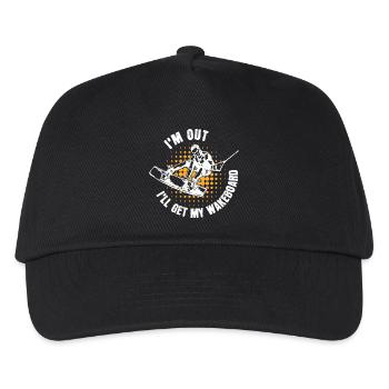Kitesurfer Statement Wakeboard Surf Stunt - Casquette de baseball Enfant - noir - Devant