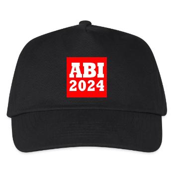 Abi 2024 - Kinder Basecap - Schwarz - Vorne