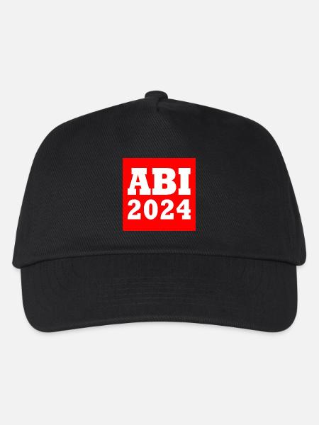 Abi 2024 - Kinder Basecap - Schwarz