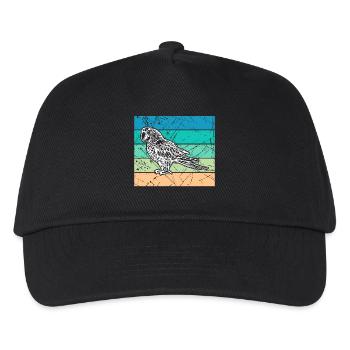 Bird, Jungle, Jungle, Parrot, Zoo, Animal Lover - Kids’ Baseball Cap - black - Front