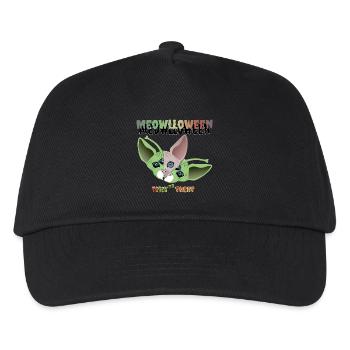sphinx cat alien mask - Kids’ Baseball Cap - black - Front