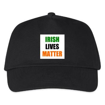 Irish lives matter - Kinder Basecap - Schwarz - Vorne