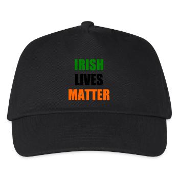 Irish lives matter - Casquette de baseball Enfant - noir - Devant