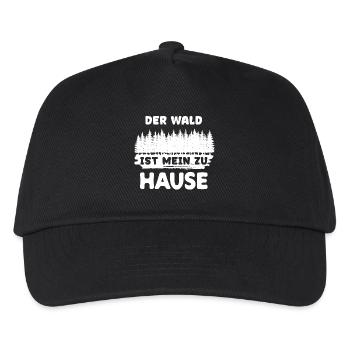 Tree, Forest, Statement, Lumberjack, Firewood, Forester - Kids’ Baseball Cap - black - Front