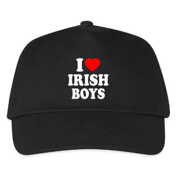 I love irish boys - Kinder Basecap - Schwarz - Vorne