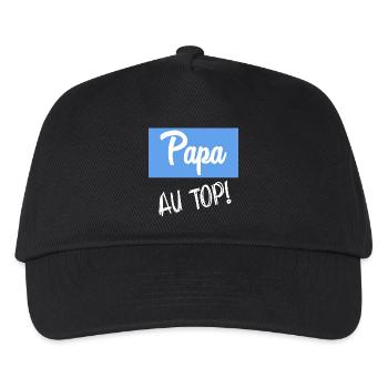 FATHER'S DAY - Kids’ Baseball Cap - black - Front