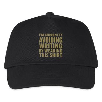 L’évitement de l’écriture : la confession - Casquette de baseball Enfant - noir - Devant