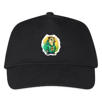 Petit rat d’eau - Casquette de baseball Enfant - noir - Devant