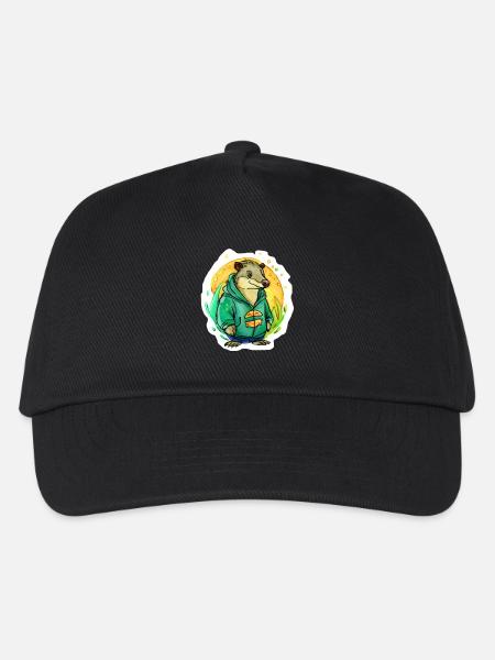 Little Water Rat - Kids’ Baseball Cap - black
