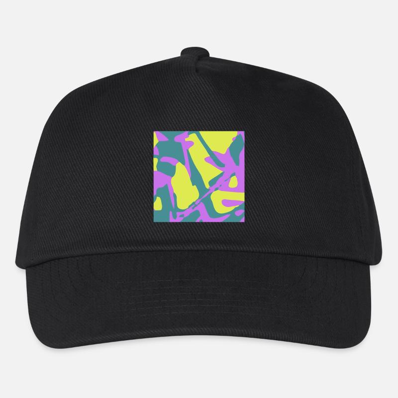Camouflage - Casquette de baseball Enfant - noir
