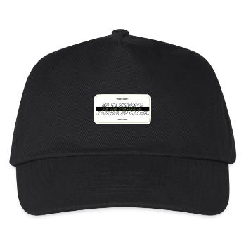 Ich lasse es ruhig angehen - Kinder Basecap - Schwarz - Vorne