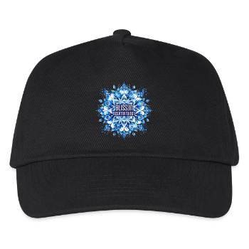 Bliss In - Mandala Yoga Om Meditation Spiritual - Kids’ Baseball Cap - black - Front