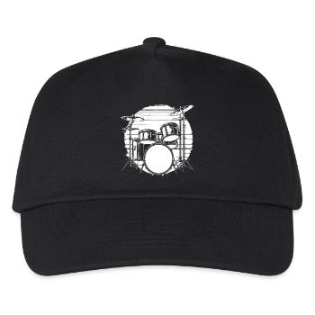 Percussion - Casquette de baseball Enfant - noir - Devant