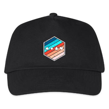 Card Game Gambling Roulette Poker Gambling - Kids’ Baseball Cap - black - Front