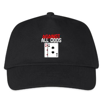 Poker Gambling Statement Casino Card Game Poker - Casquette de baseball Enfant - noir - Devant