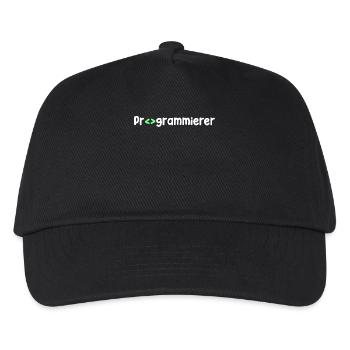 Programmeur, Geek, Script, Code, Nerd - Casquette de baseball Enfant - noir - Devant