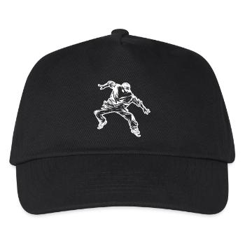 Dessin de breakdance - Casquette de baseball Enfant - noir - Devant