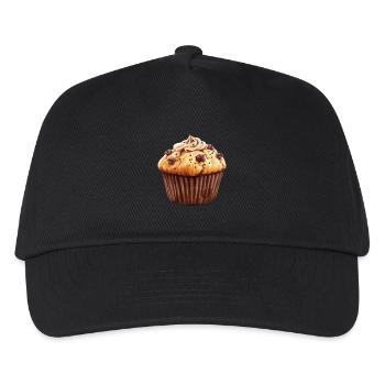 Rêve d’amateur de cupcakes au chocolat - Casquette de baseball Enfant - noir - Devant