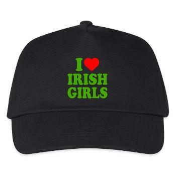 I love irish girls - Kinder Basecap - Schwarz - Vorne