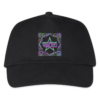 Cadre Celtique Wicca E 230 - Casquette de baseball Enfant - noir - Devant