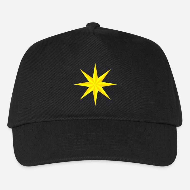 Étoile étroite - Casquette de baseball Enfant - noir