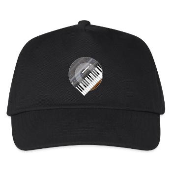 electro synth - Kids’ Baseball Cap - black - Front