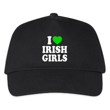 I love irish girls - Kinder Basecap - Schwarz - Vorne