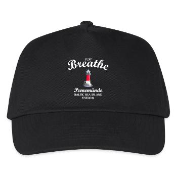 Phare de Peenemünde au large de l’île d’Usedom, Allemagne - Casquette de baseball Enfant - noir - Devant