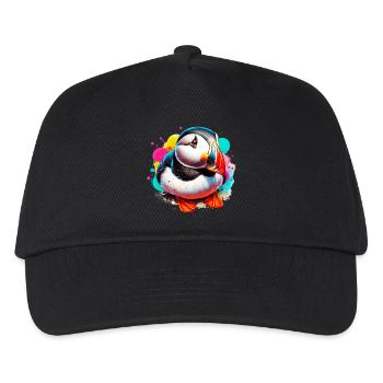 Puffin - Kids’ Baseball Cap - black - Front