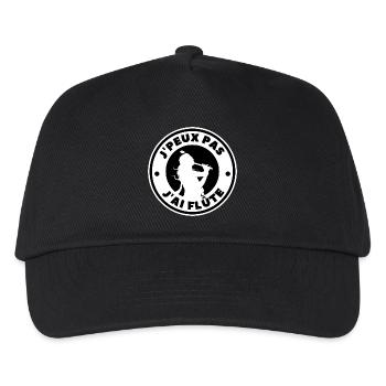 Ich kann keine Flöte haben - Kinder Basecap - Schwarz - Vorne