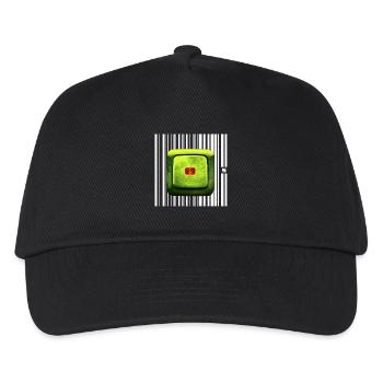 SPOT - GEHIRN - Kinder Basecap - Schwarz - Vorne