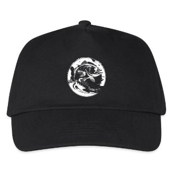 Fish Graphic - Kids’ Baseball Cap - black - Front