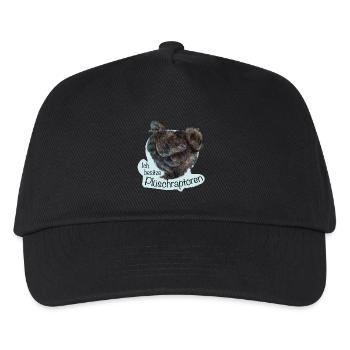The Plush Raptors - Kids’ Baseball Cap - black - Front