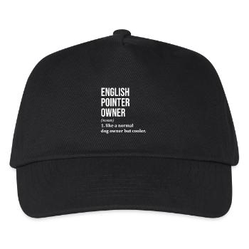 English Pointer English Pointer English Pointer - Kids’ Baseball Cap - black - Front
