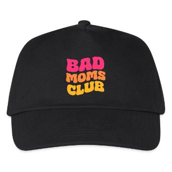 Bad Moms Club - Kids’ Baseball Cap - black - Front