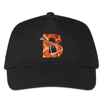 Giraffe B - Kids’ Baseball Cap - black - Front
