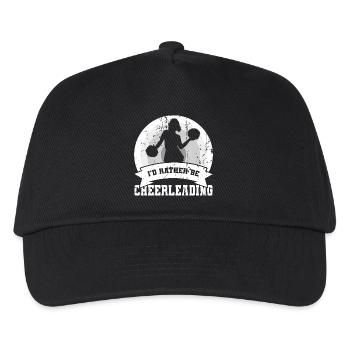 I’d Rather Be Cheerleading - Kinder Basecap - Schwarz - Vorne