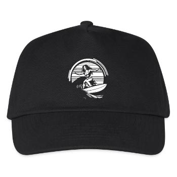 Surfer - Kids’ Baseball Cap - black - Front