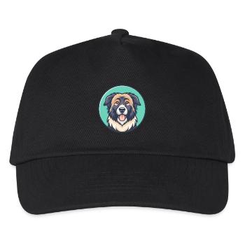 Berger Mioritique Roumain Race Dessin animé drôle - Casquette de baseball Enfant - noir - Devant