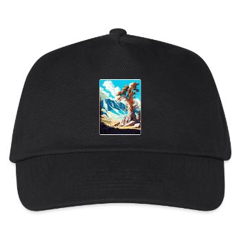 Great Basin National Park Travel Poster Souvenir - Kids’ Baseball Cap - black - Front