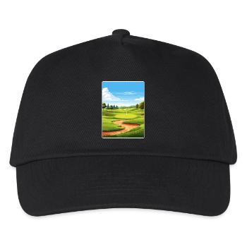 Southern Hills Country Club Golfplatz Reisen WPA - Kinder Basecap - Schwarz - Vorne