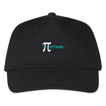 Pi Flüsterer - Kinder Basecap - Schwarz - Vorne