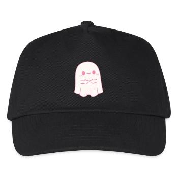Fantôme timide mignon - Casquette de baseball Enfant - noir - Devant