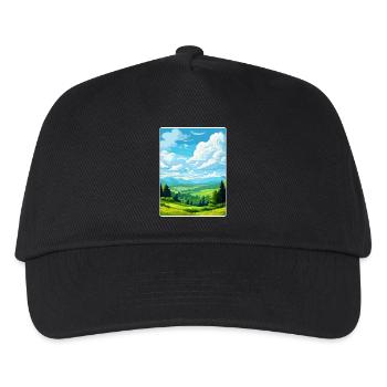 Upper Palatinate Germany Travel Poster Souvenir - Kids’ Baseball Cap - black - Front