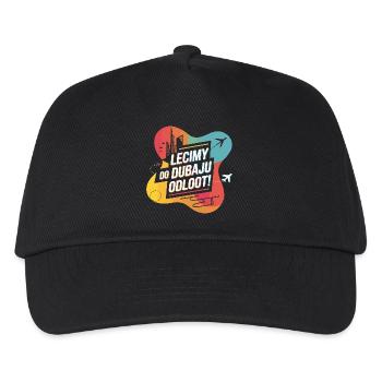 S’envoler pour Dubaï avec DJ Akun - Casquette de baseball Enfant - noir - Devant