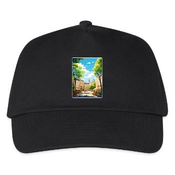 Aix En Provence Frankreich Reiseposter Souvenir WPA - Kinder Basecap - Schwarz - Vorne