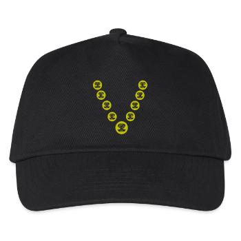 Chain - Kids’ Baseball Cap - black - Front